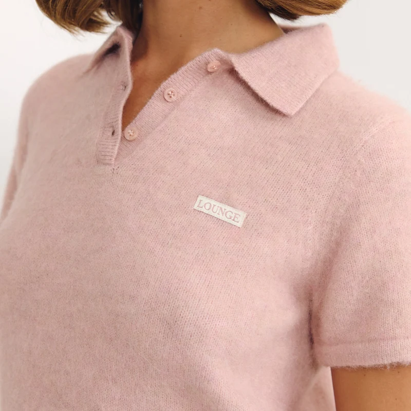 Polo Tricoté - Rose