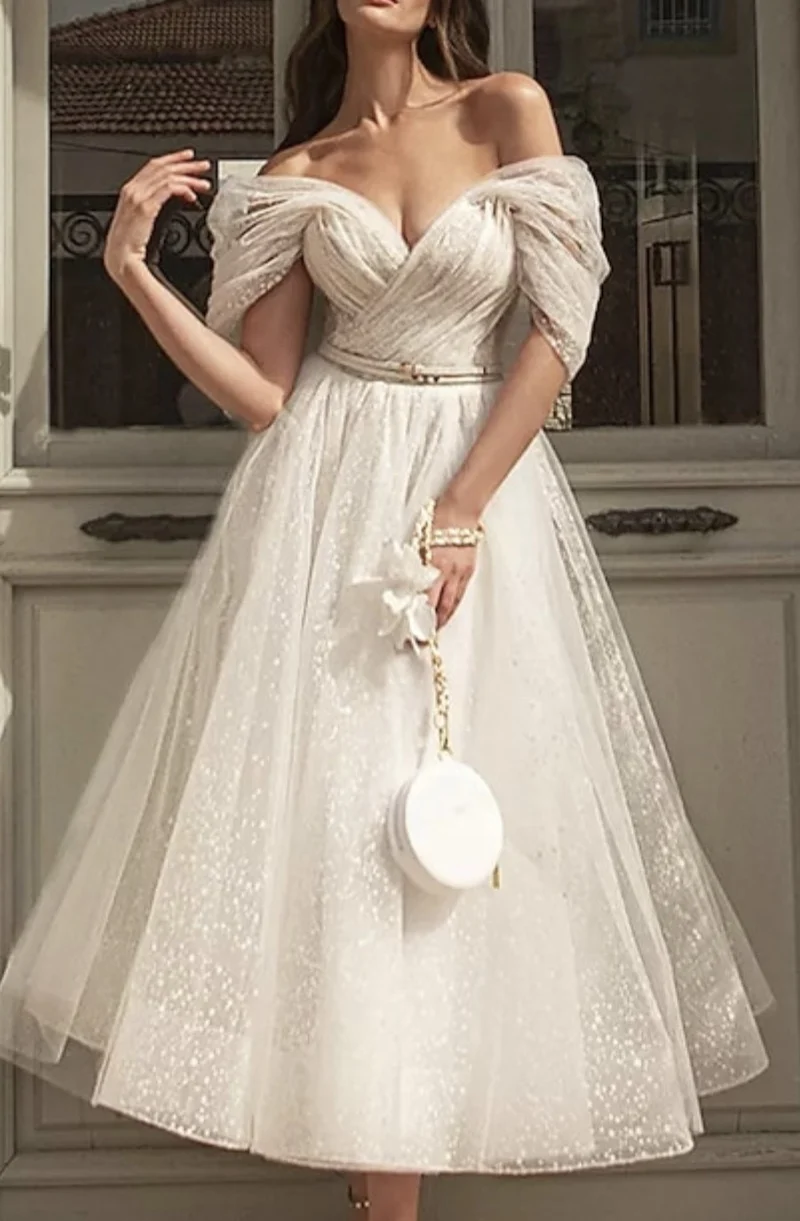 robe de mariée scintillante personnalisée