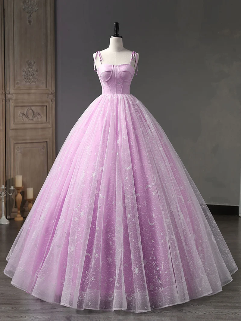 Robe de bal lilas Corset Quinceanera robe douce 16 robe