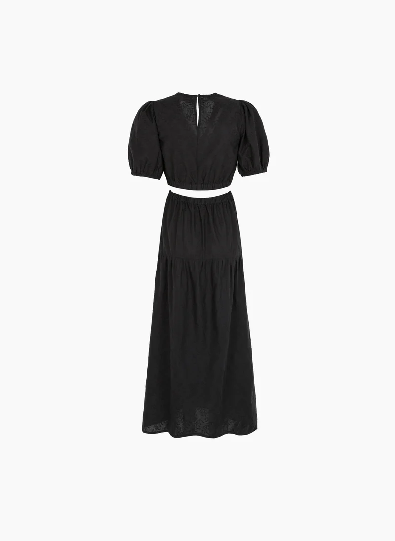 ROBE MIDI OSEILA noir