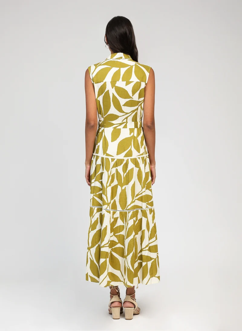 ROBE LONGUE OPAVIA liam olive