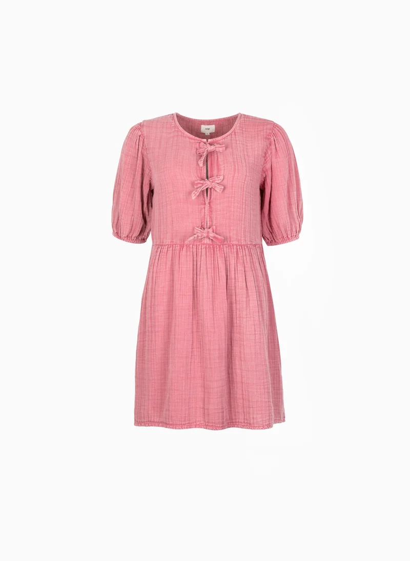 ROBE COURTE OLEONIA rose