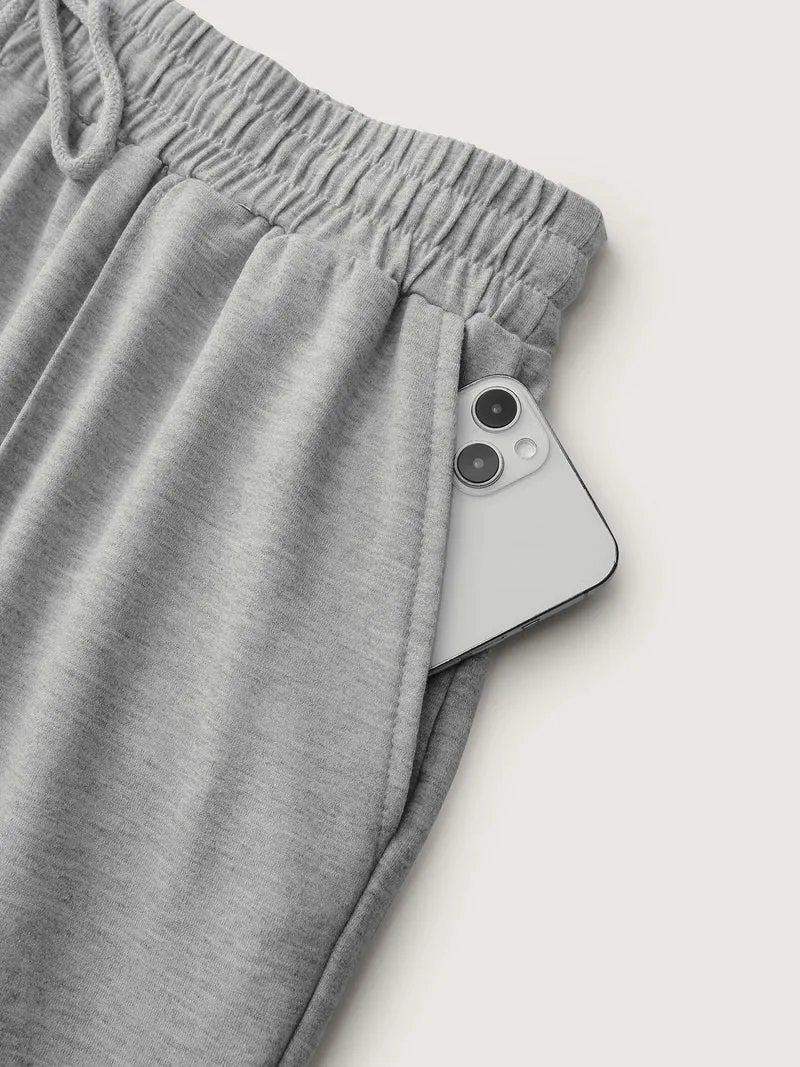 Toothpick Pleat Drawstring Pants