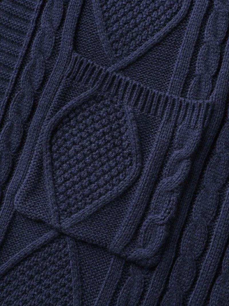 Twisted Hooded Sleeveless Knit Cardigan