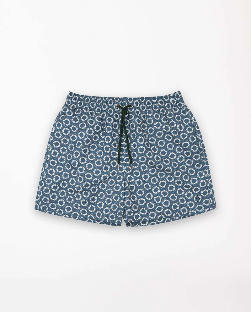 Short de bain imprimé recyclé