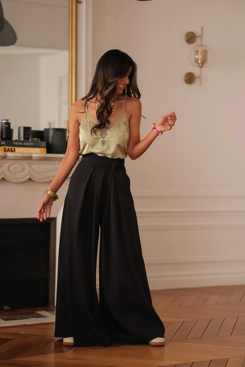 Pantalon Iris noir