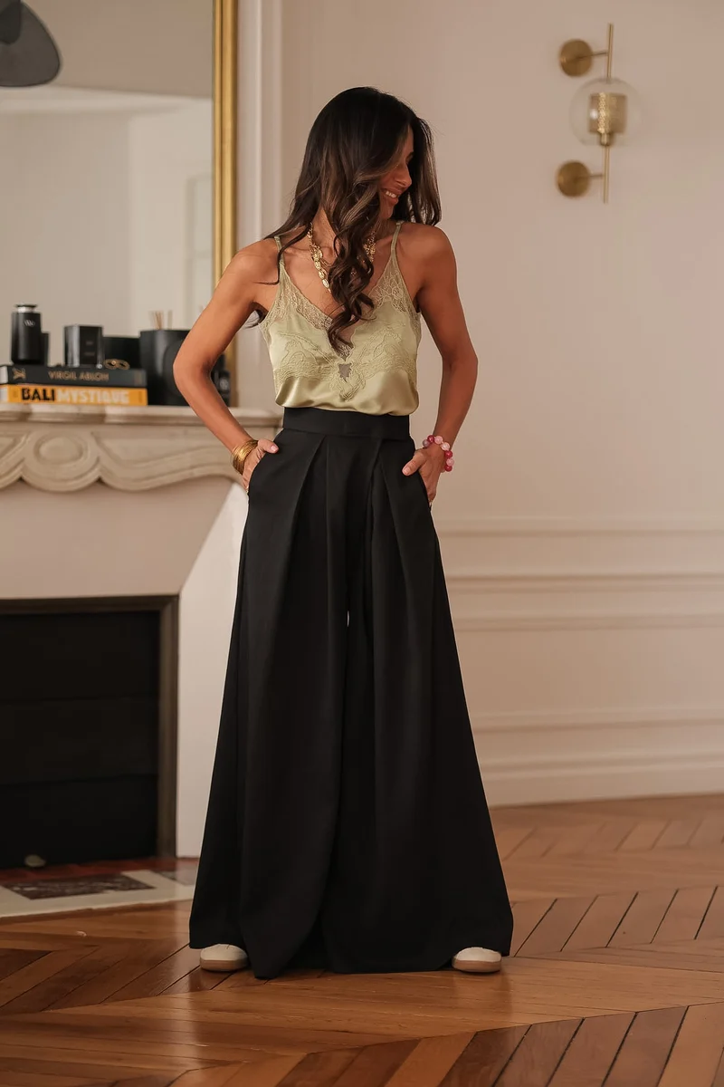 Pantalon Iris noir