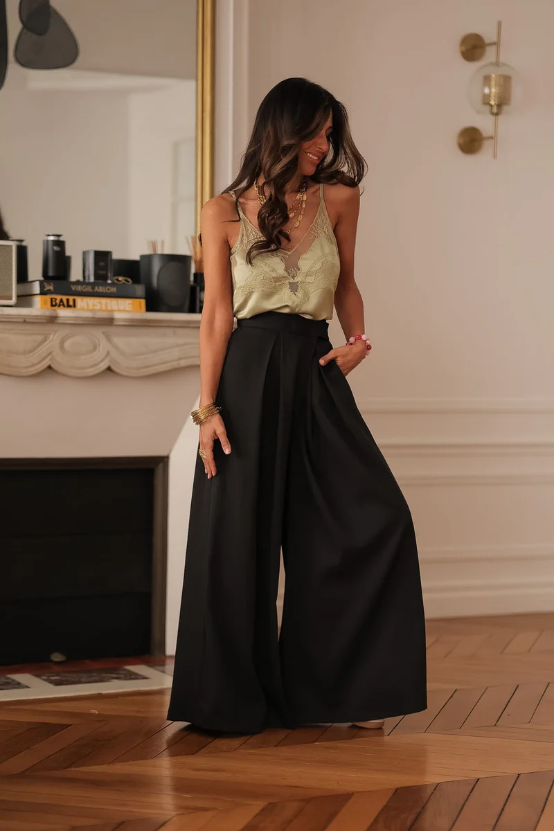 Pantalon Iris noir