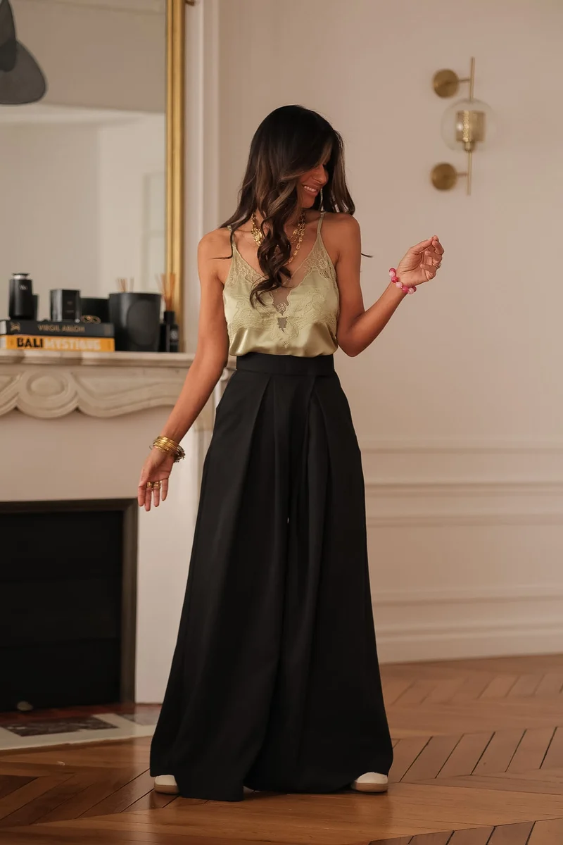 Pantalon Iris noir