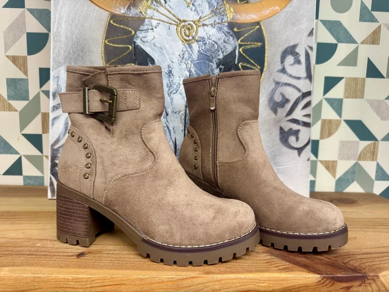 Bottines Amélia Taupe