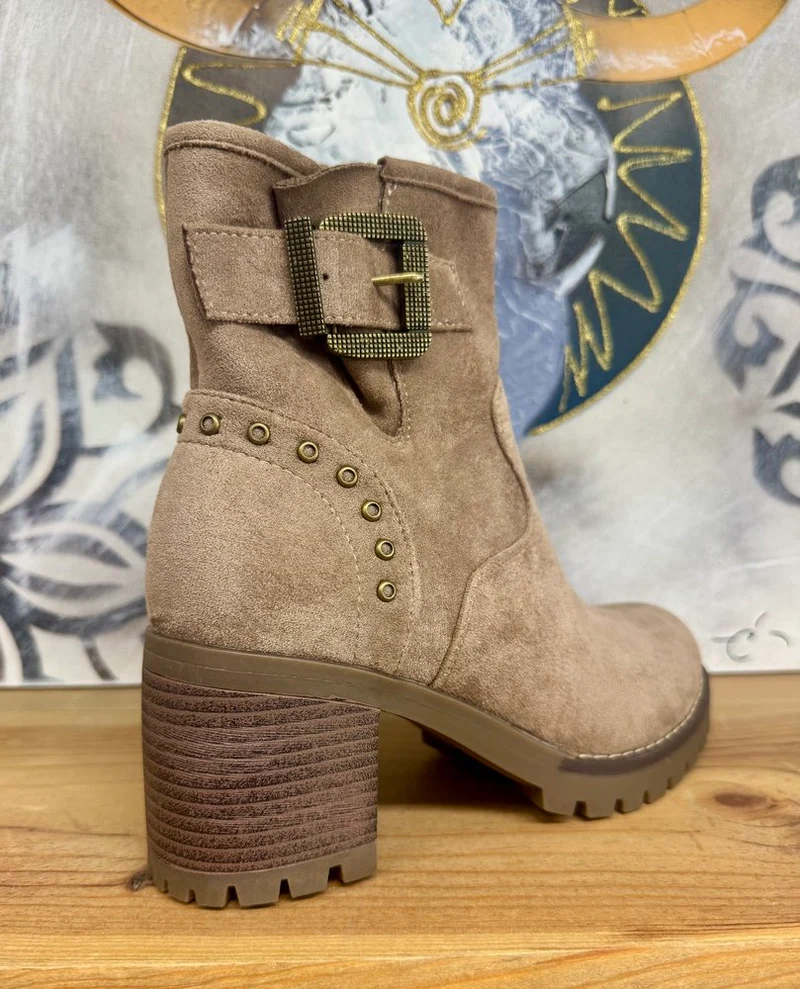 Bottines Amélia Taupe