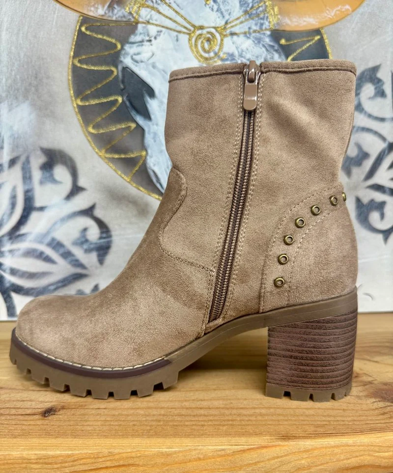 Bottines Amélia Taupe