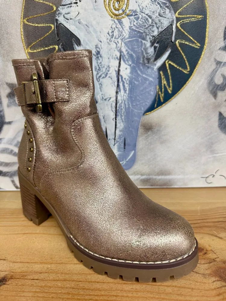 Bottines Amélia Gold Bronze