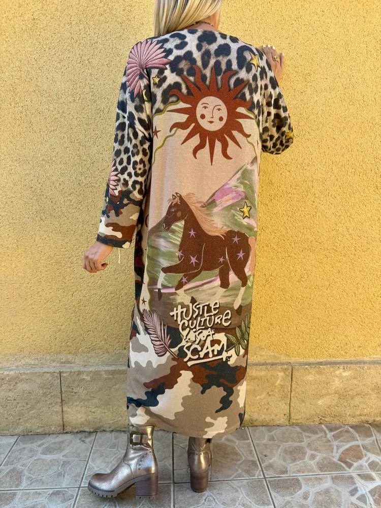 Robe imprimée Valentina Soleil