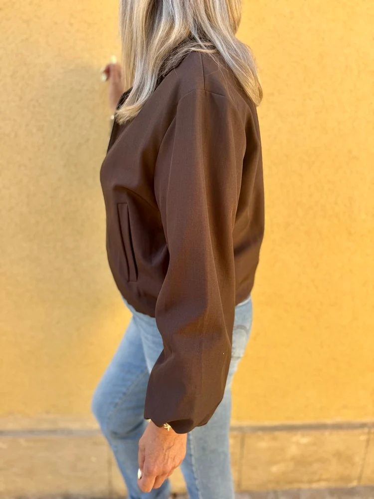 Blouson Matthéo chocolat