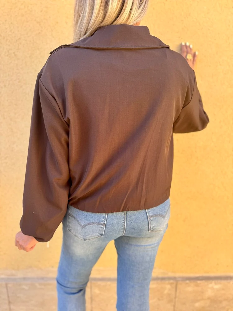 Blouson Matthéo chocolat