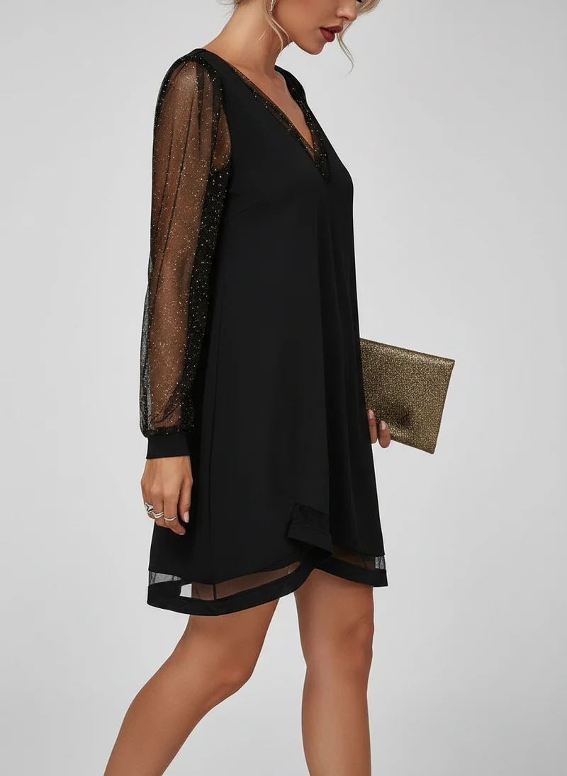 Robe longue coupe élégante