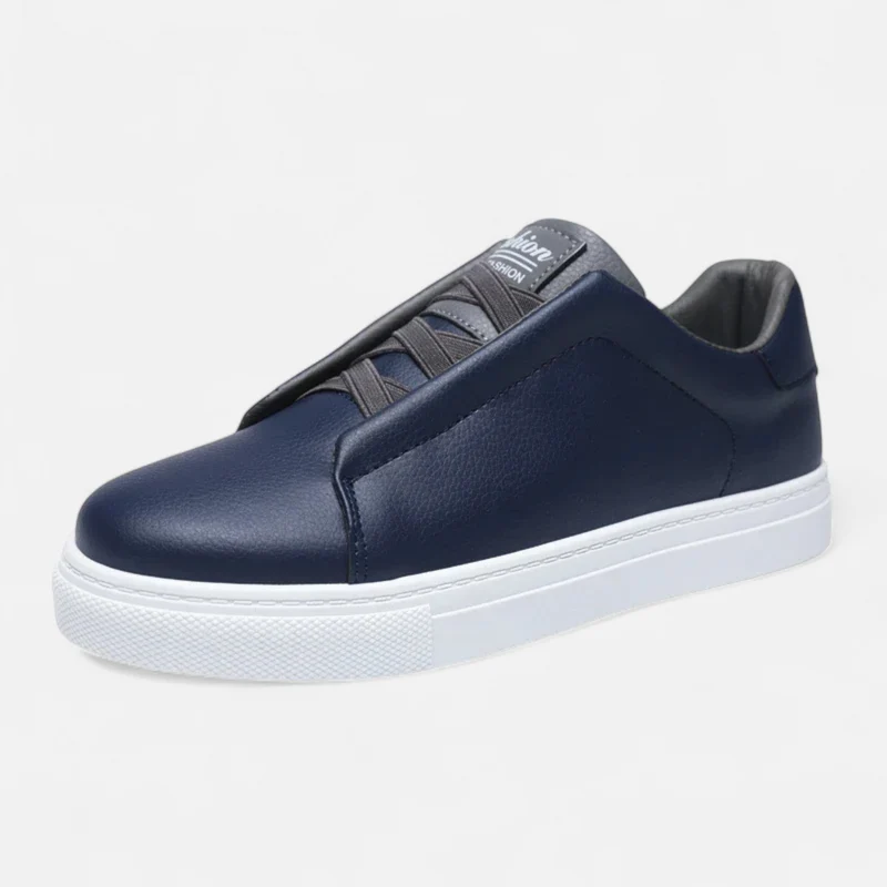 Sneakers slip-on cuir