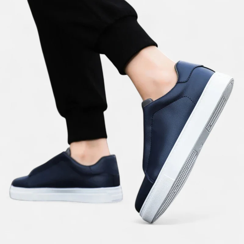 Sneakers slip-on cuir