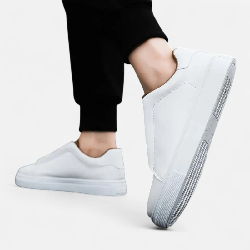 Sneakers slip-on cuir