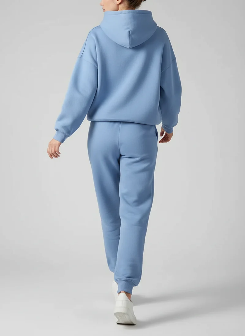 Hoodie oversized doublure polaire