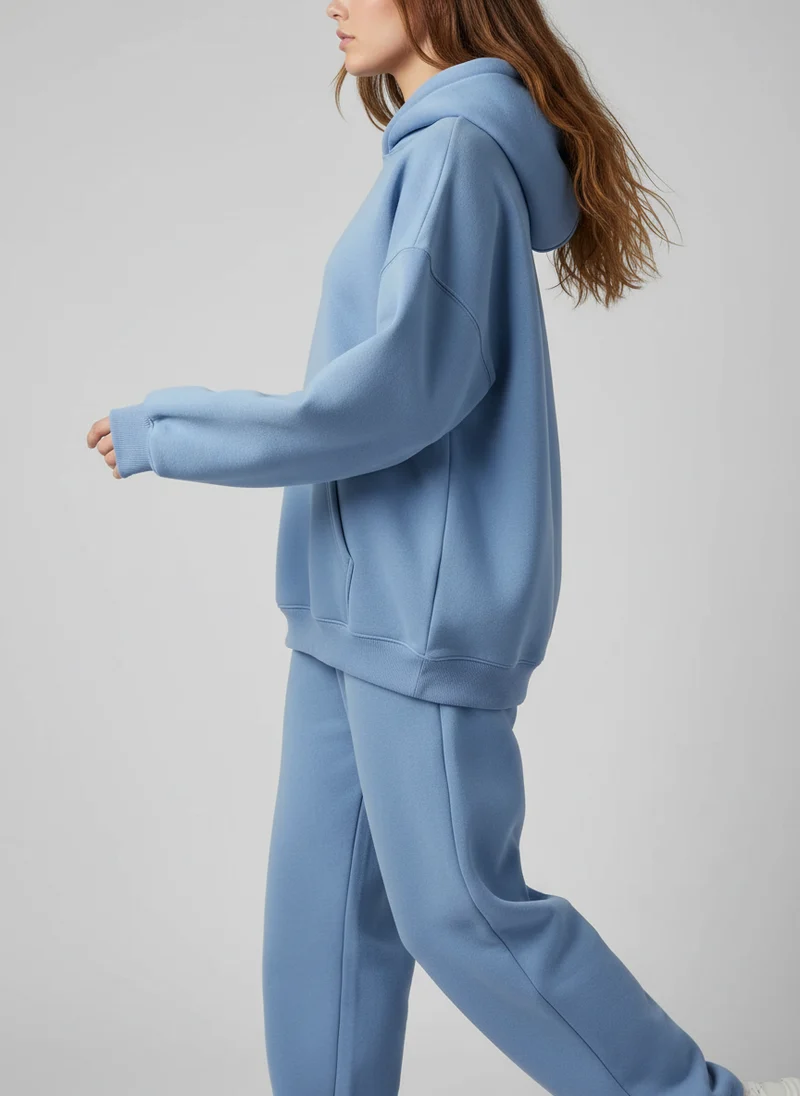 Hoodie oversized doublure polaire