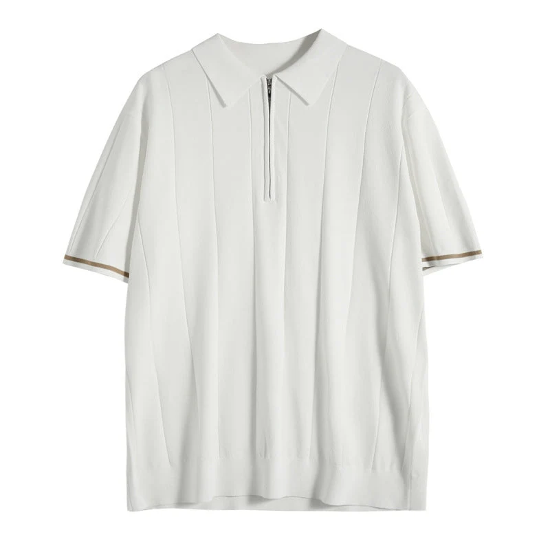 Lozano Lopez Zip Polo