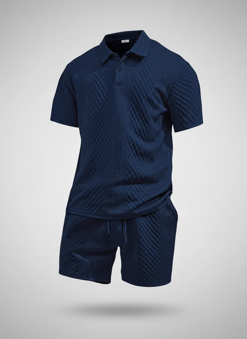 Ensemble texturé coupe moderne
