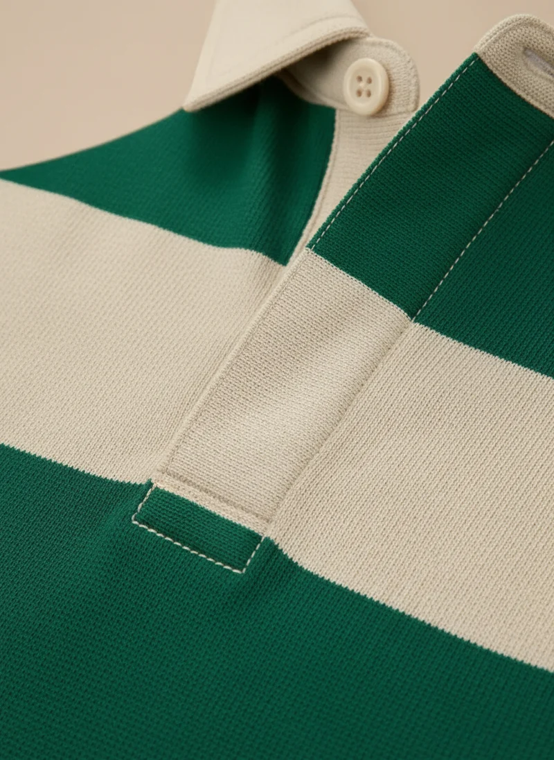 T-shirt à manches longues rayé