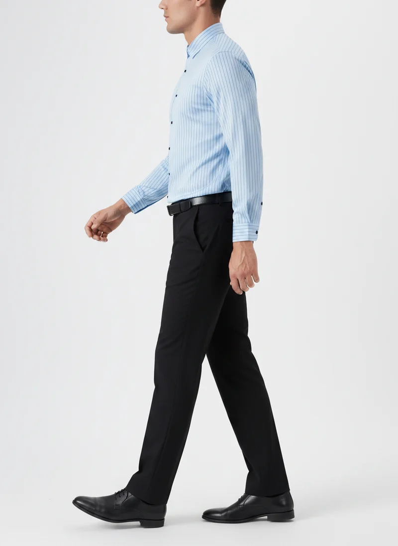 Chemise coupe ajustée extensible