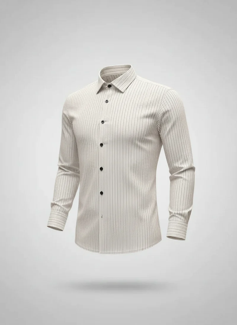 Chemise coupe ajustée extensible