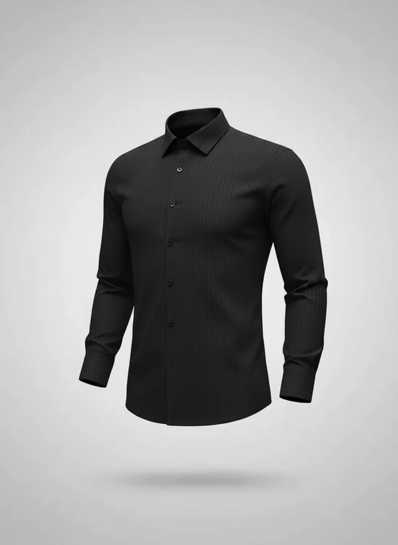 Chemise coupe ajustée extensible