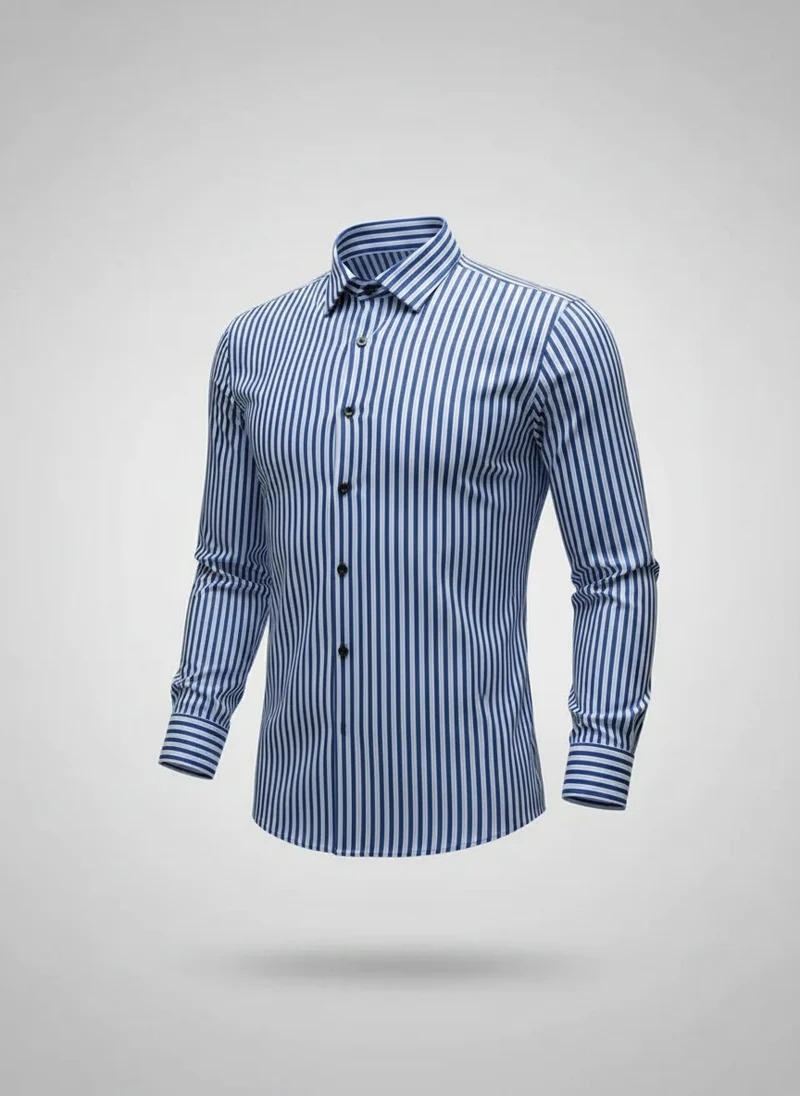 Chemise coupe ajustée extensible