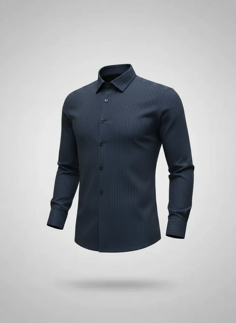 Chemise coupe ajustée extensible