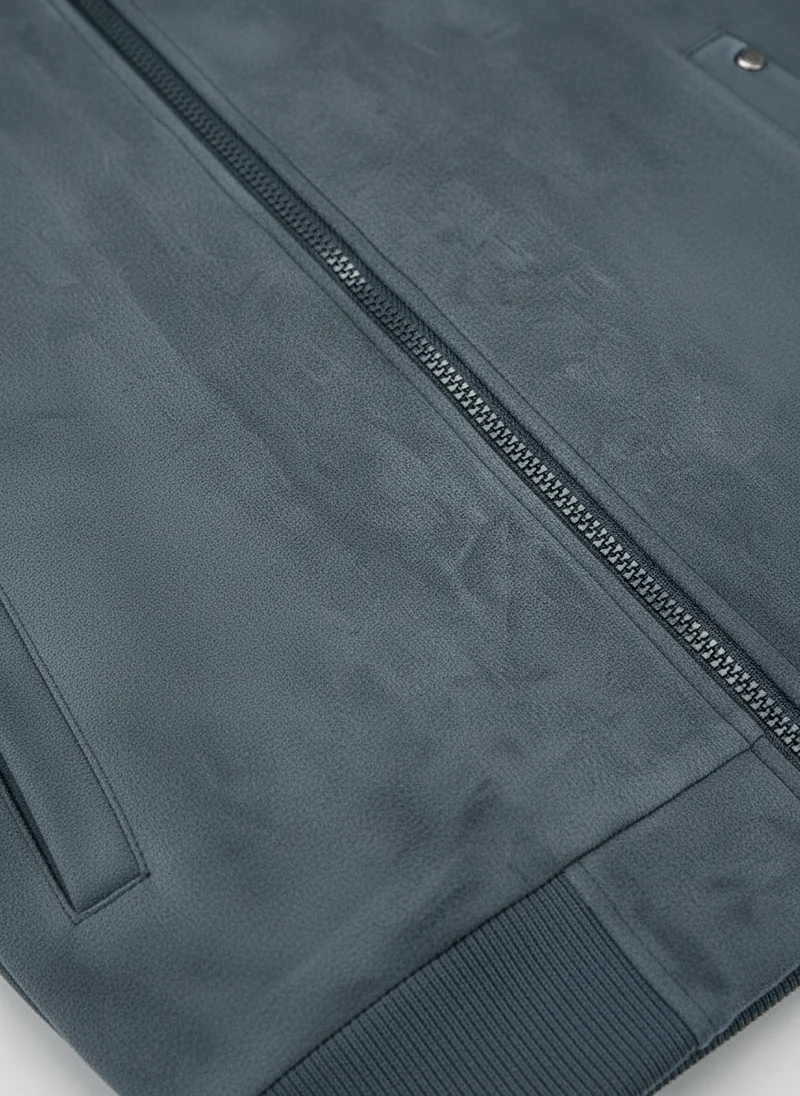 Veste zippée coupe épurée
