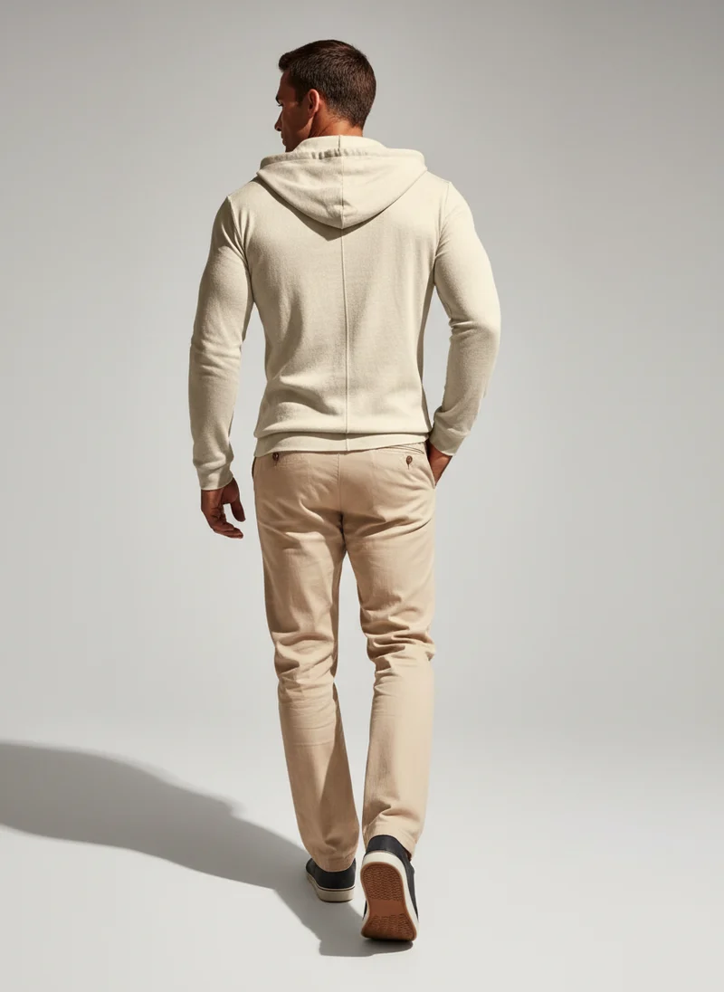 Veste à capuche coupe ample