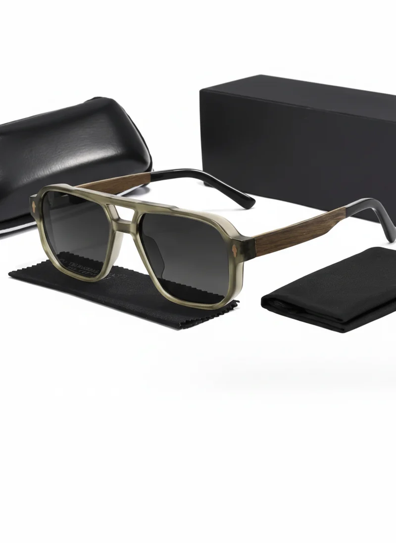 Lunettes de Soleil Rétro Premium Homme