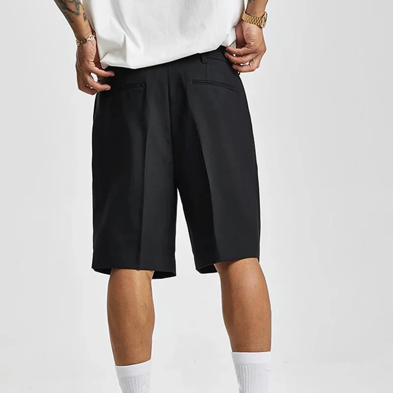 Shorts Plissés SharpLine Coupe Ajustée