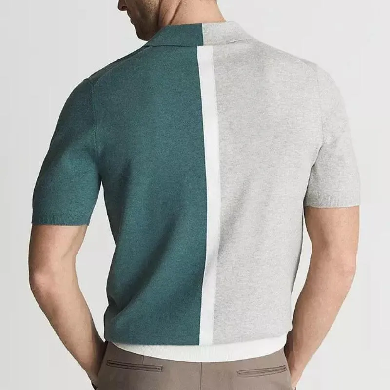 Polo Homme Élégant en Maille Confort
