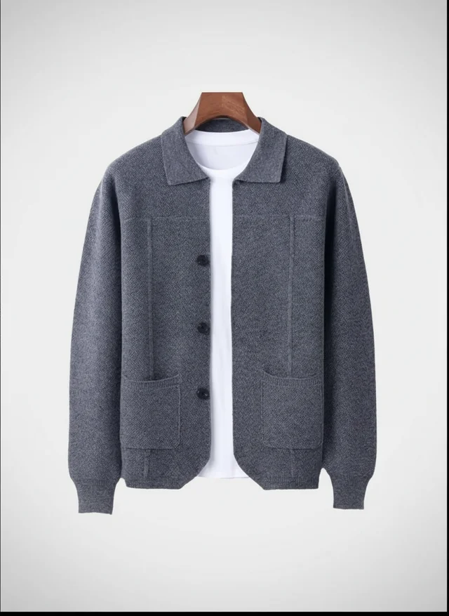 Chemise overshirt en laine mérinos extra-fine pure