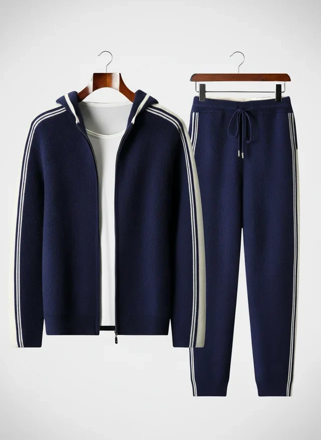 Ensemble Laine Mérinos Homme