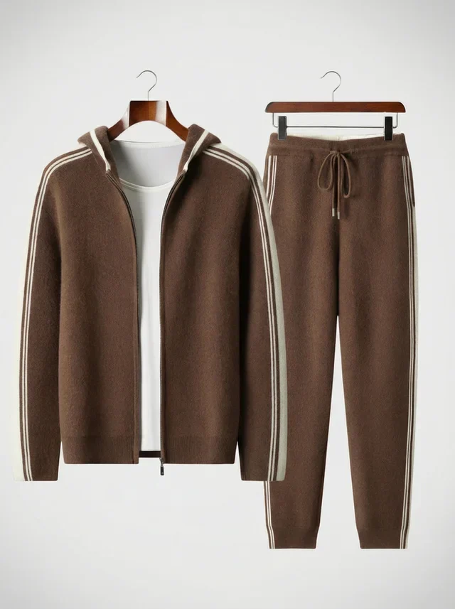 Ensemble Laine Mérinos Homme
