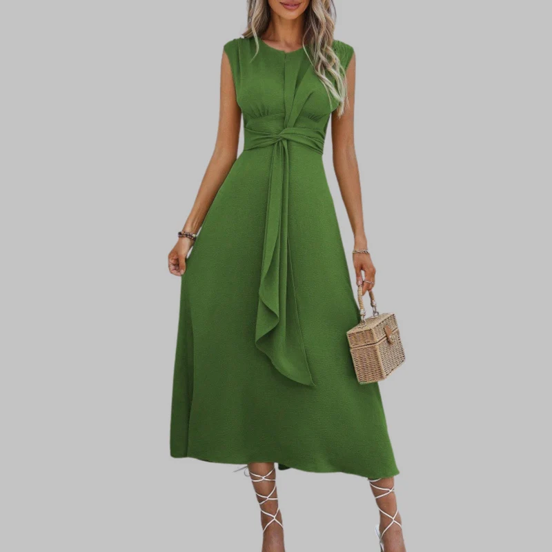 Robe maxi élégante sans manches