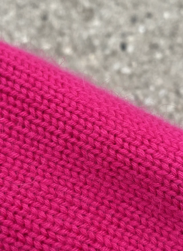 Cardigan tricot boutonné femme coupe ample manches longues