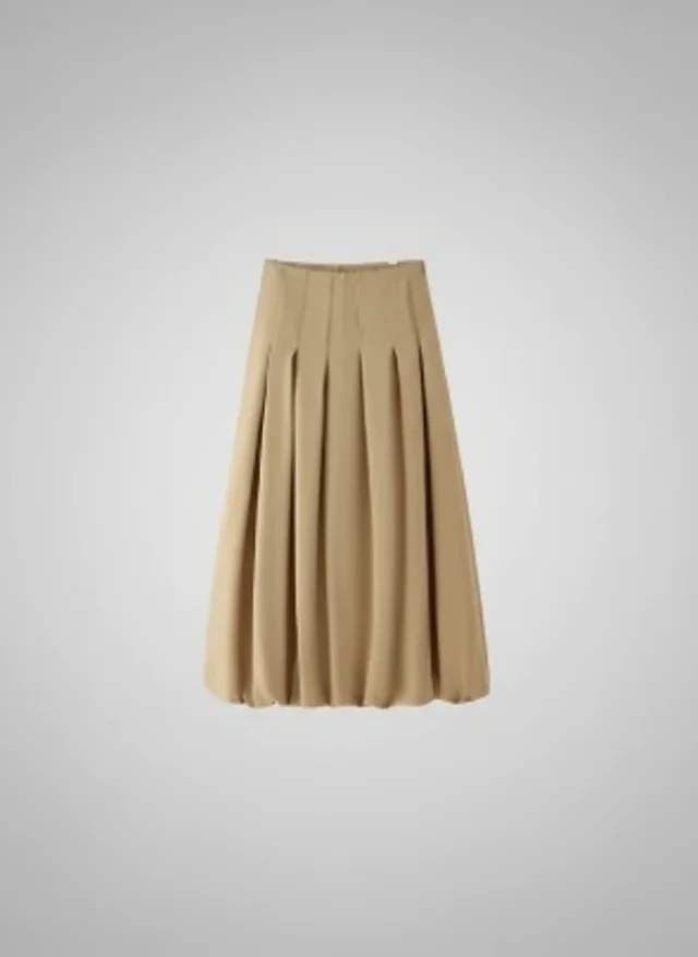 Ensemble Jupe Plissée et Veste Courte Zippée Moderne