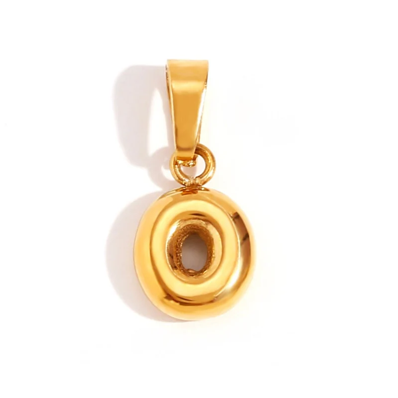 Collier Lettre Bubble Chic