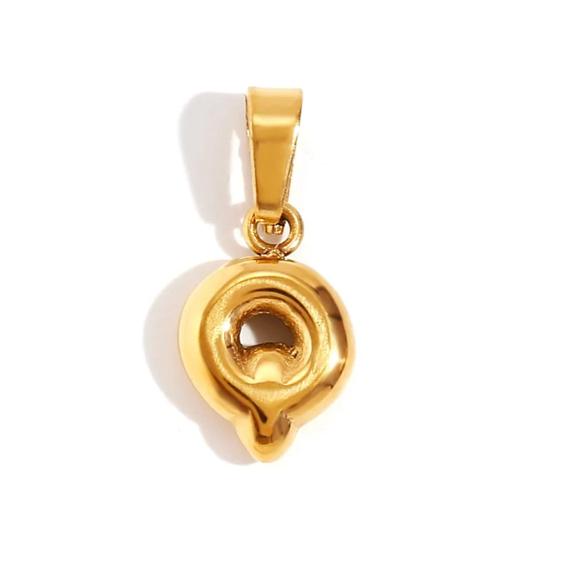 Collier Lettre Bubble Chic