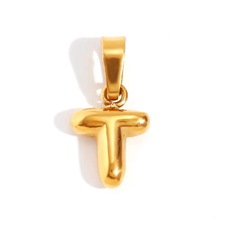 Collier Lettre Bubble Chic
