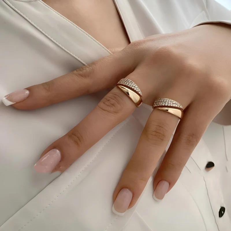 Élodie™ | Bague élégante confort intemporel féminin