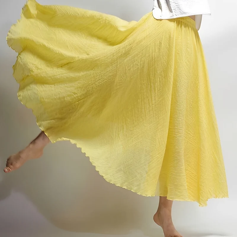 Alina - Jupe Maxi Bohème Flottante